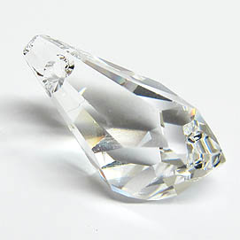 Tropfen polygon 21mm crystal
